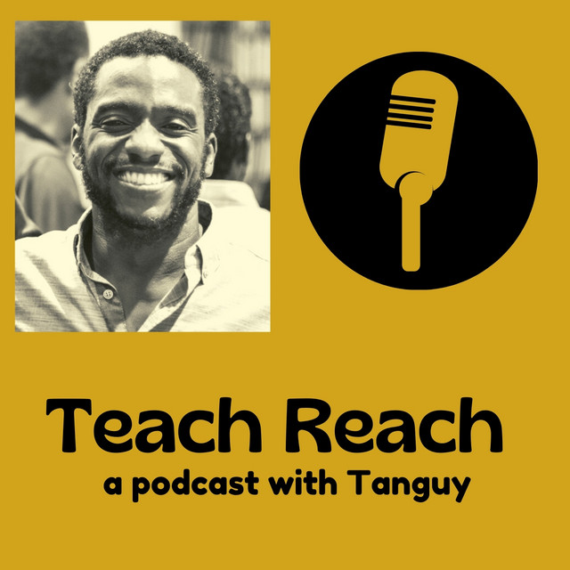 title image from the teach reach podcast